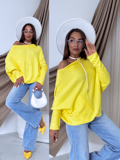 ELYNDI sweater "SYMMETRY 37709" - YELLOW